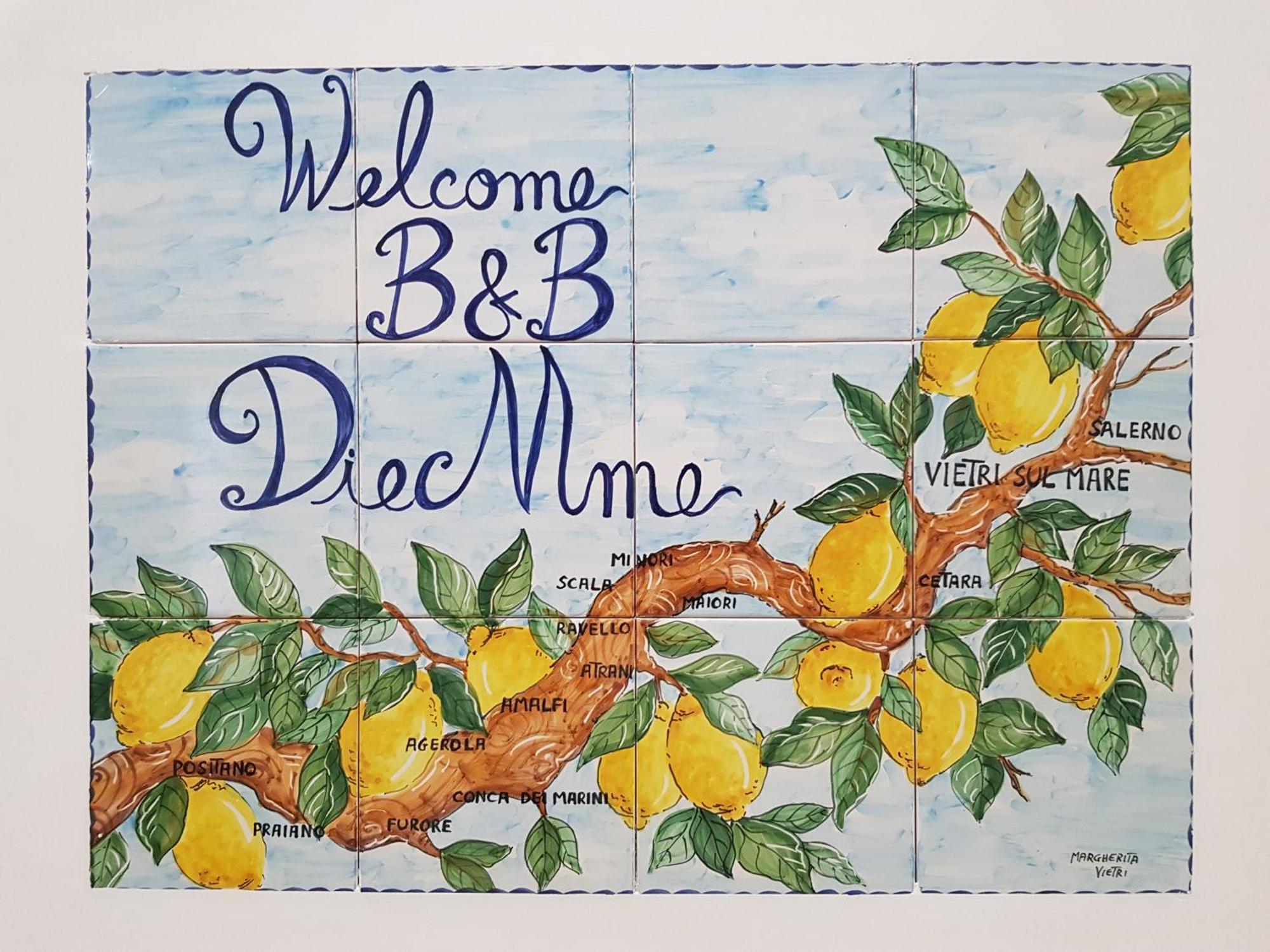 B&B Diemme Amalfi Coast Vietri Eksteriør bilde